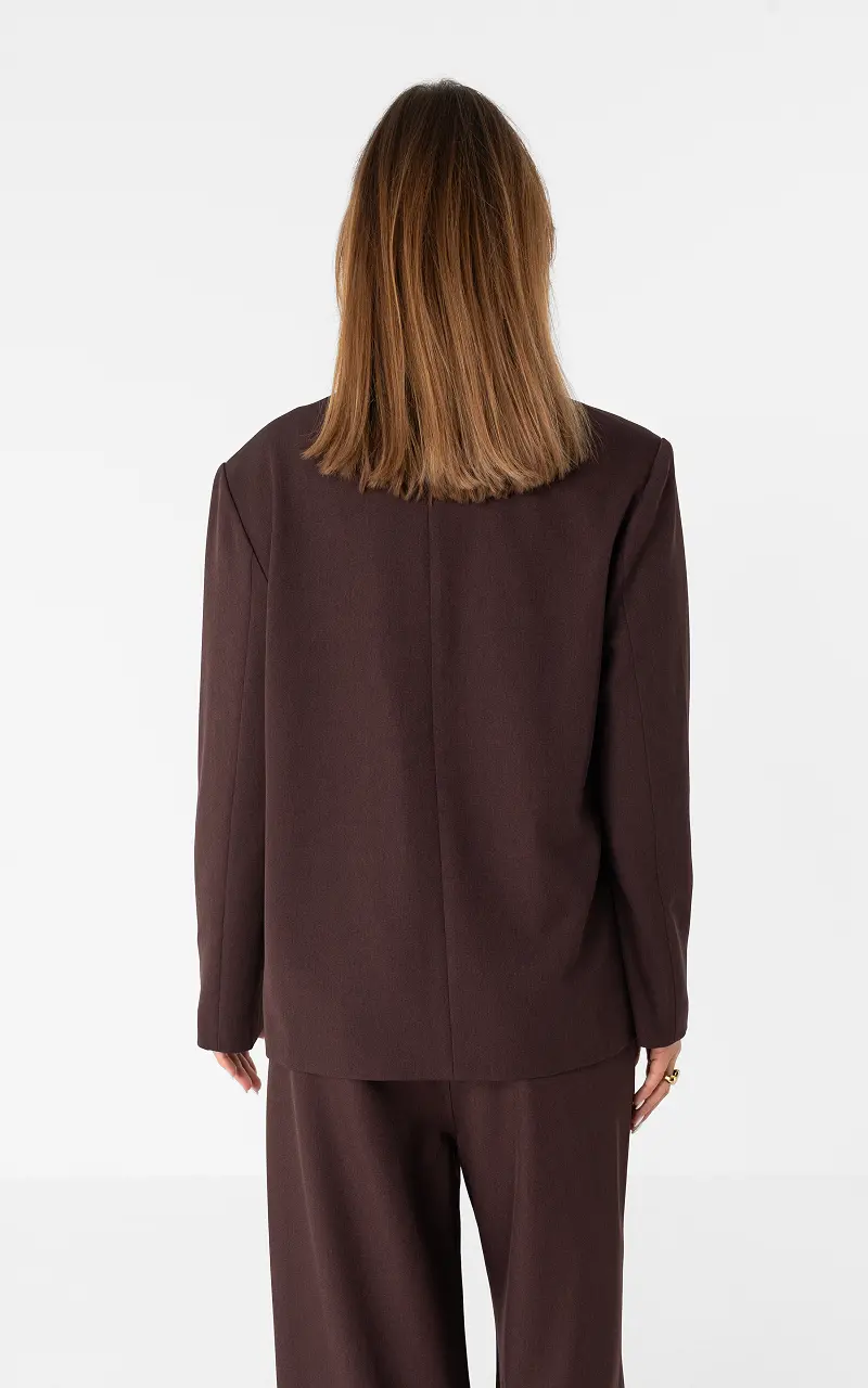 Blazer #110322 Violet Foncé Bordeaux