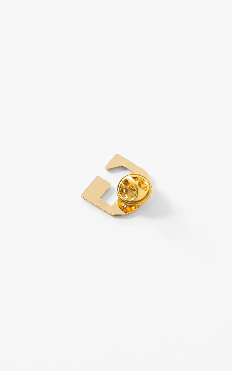 Letter G broche Goud