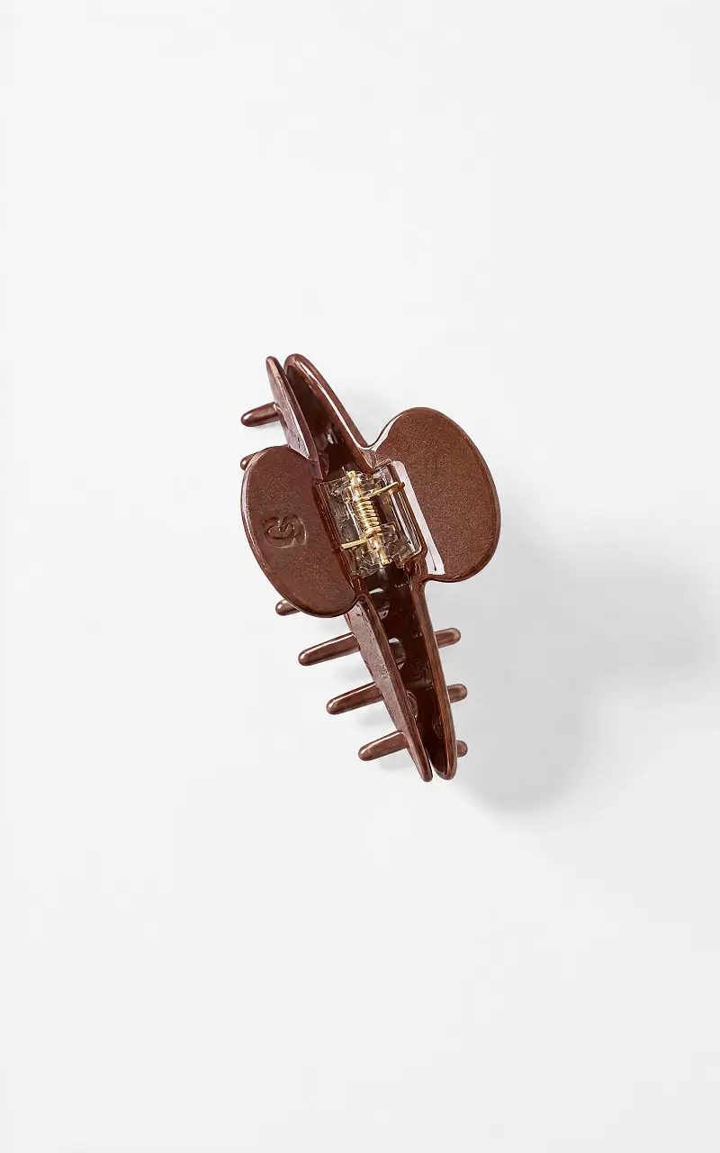 Haarclip Donkerbruin