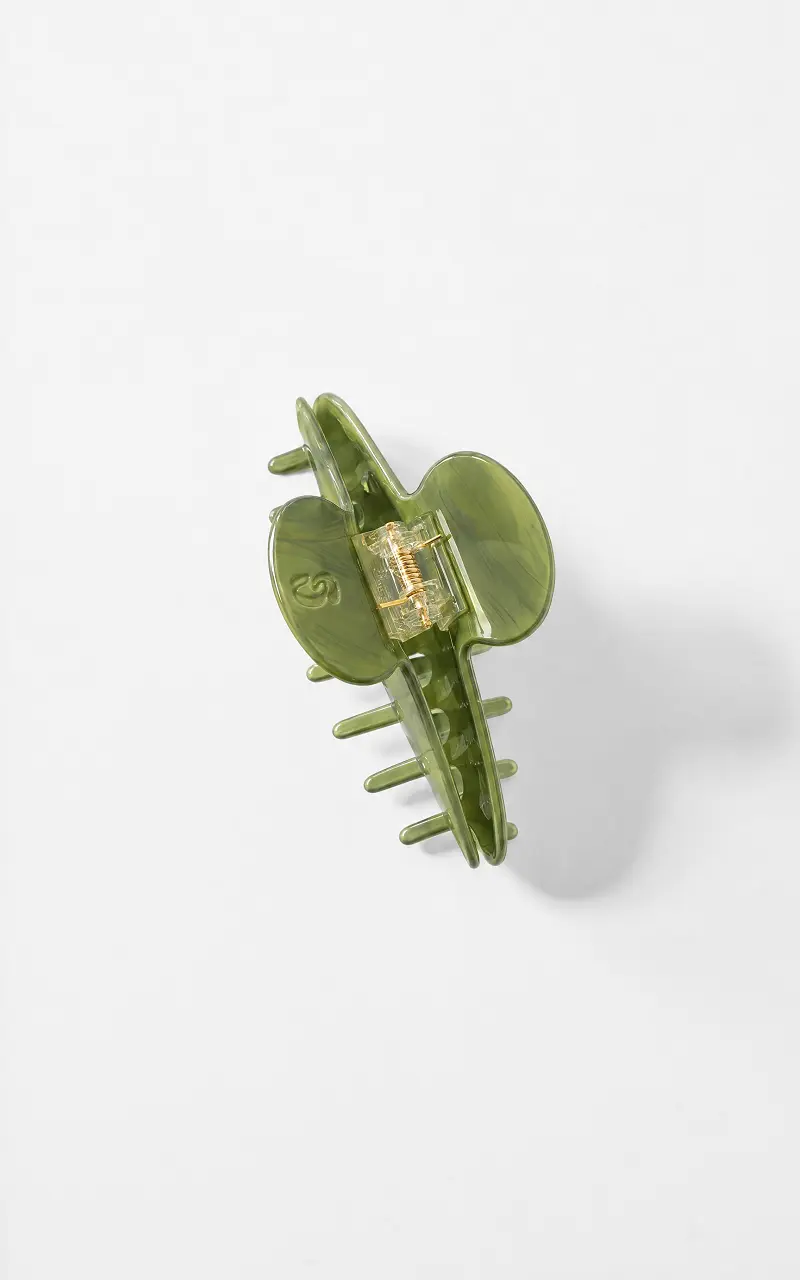 Haarclip Groen