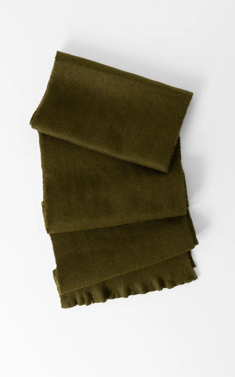 Langer Schal Kaki