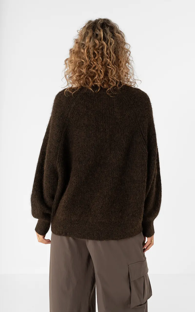Oversized sweater Brown