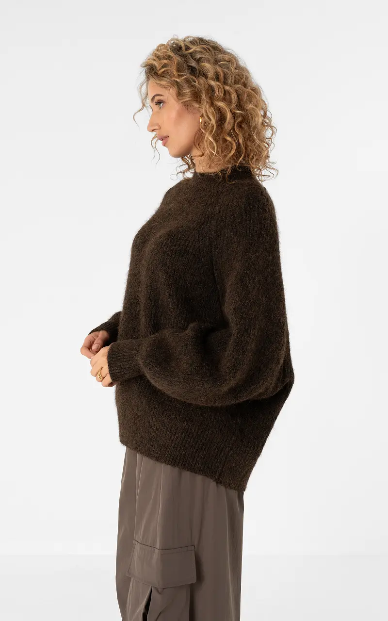 Oversized sweater Brown