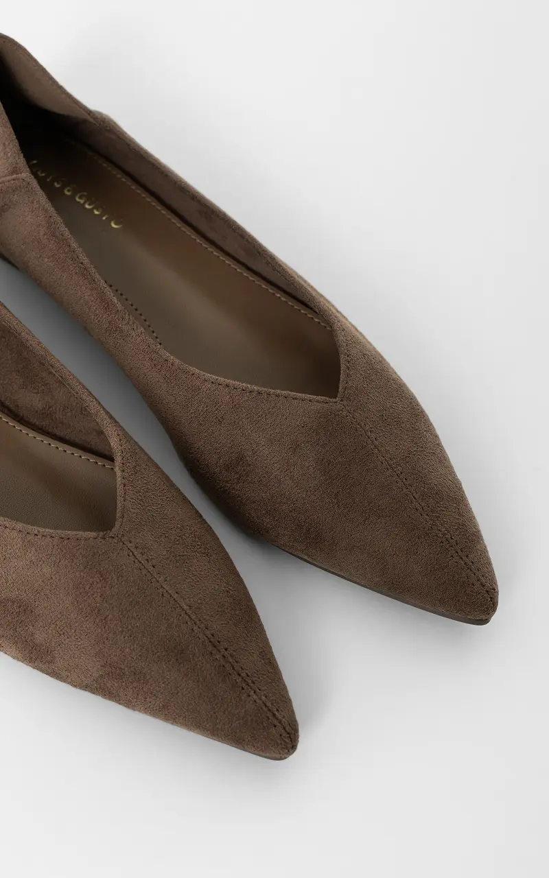 Loafer with a pointed toe Dark Brown