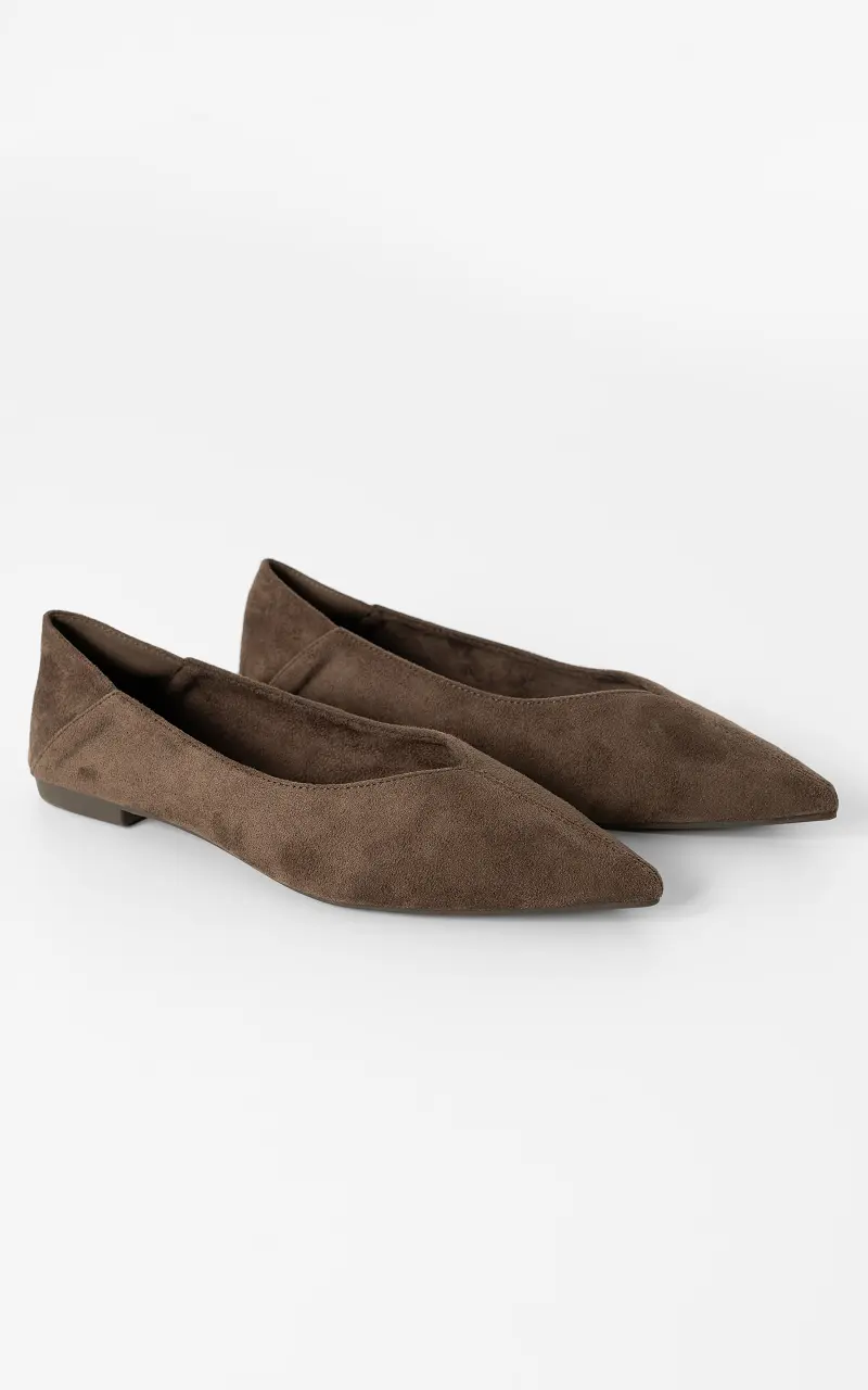 Loafer with a pointed toe Dark Brown