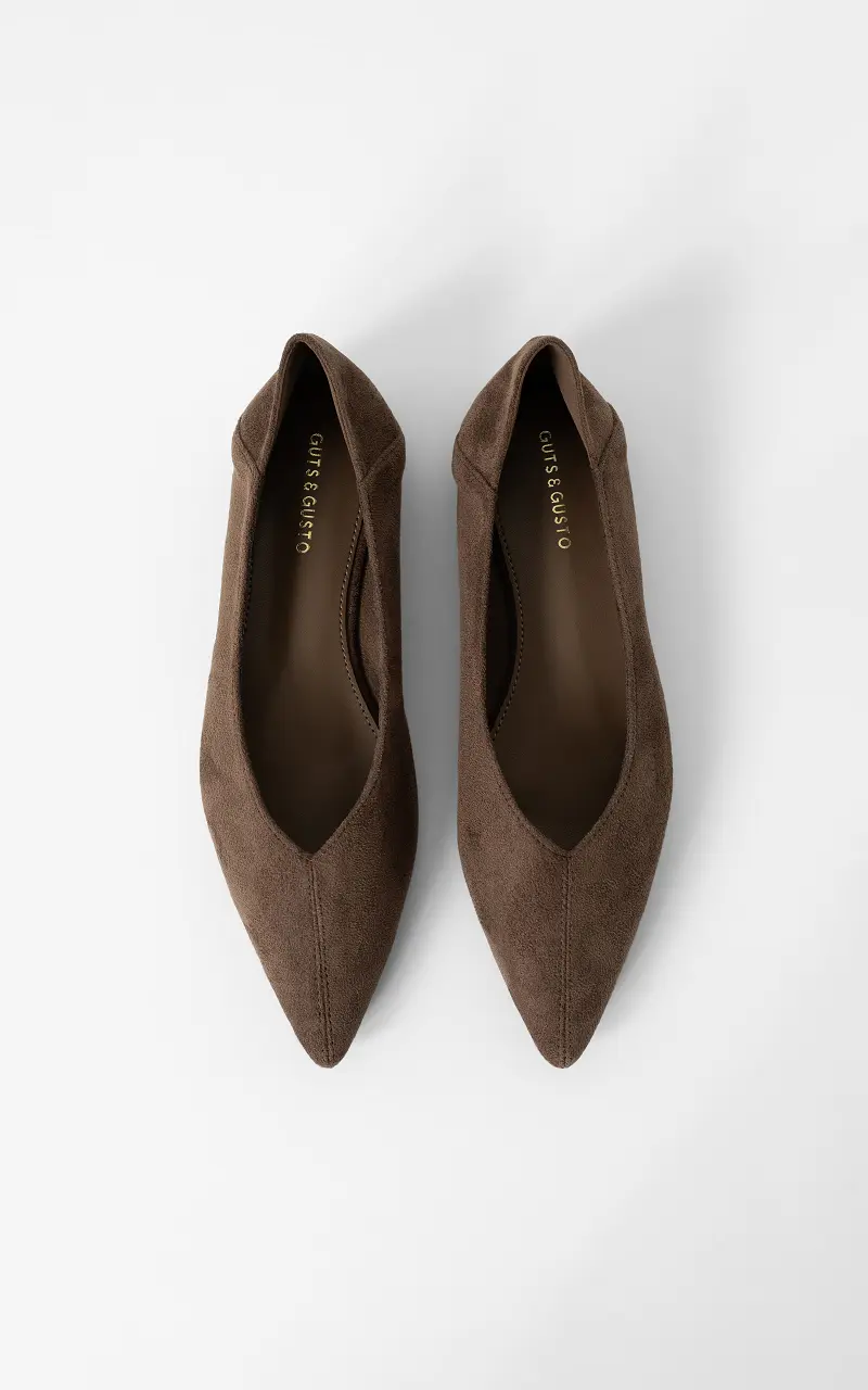 Loafer with a pointed toe Dark Brown