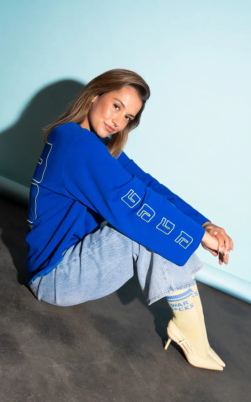 War S*cks Socken Gelb Blau