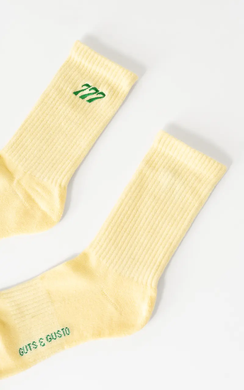 Sock 777 Yellow Green