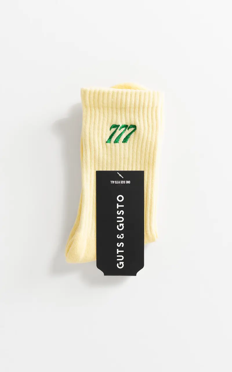 Sock 777 Yellow Green