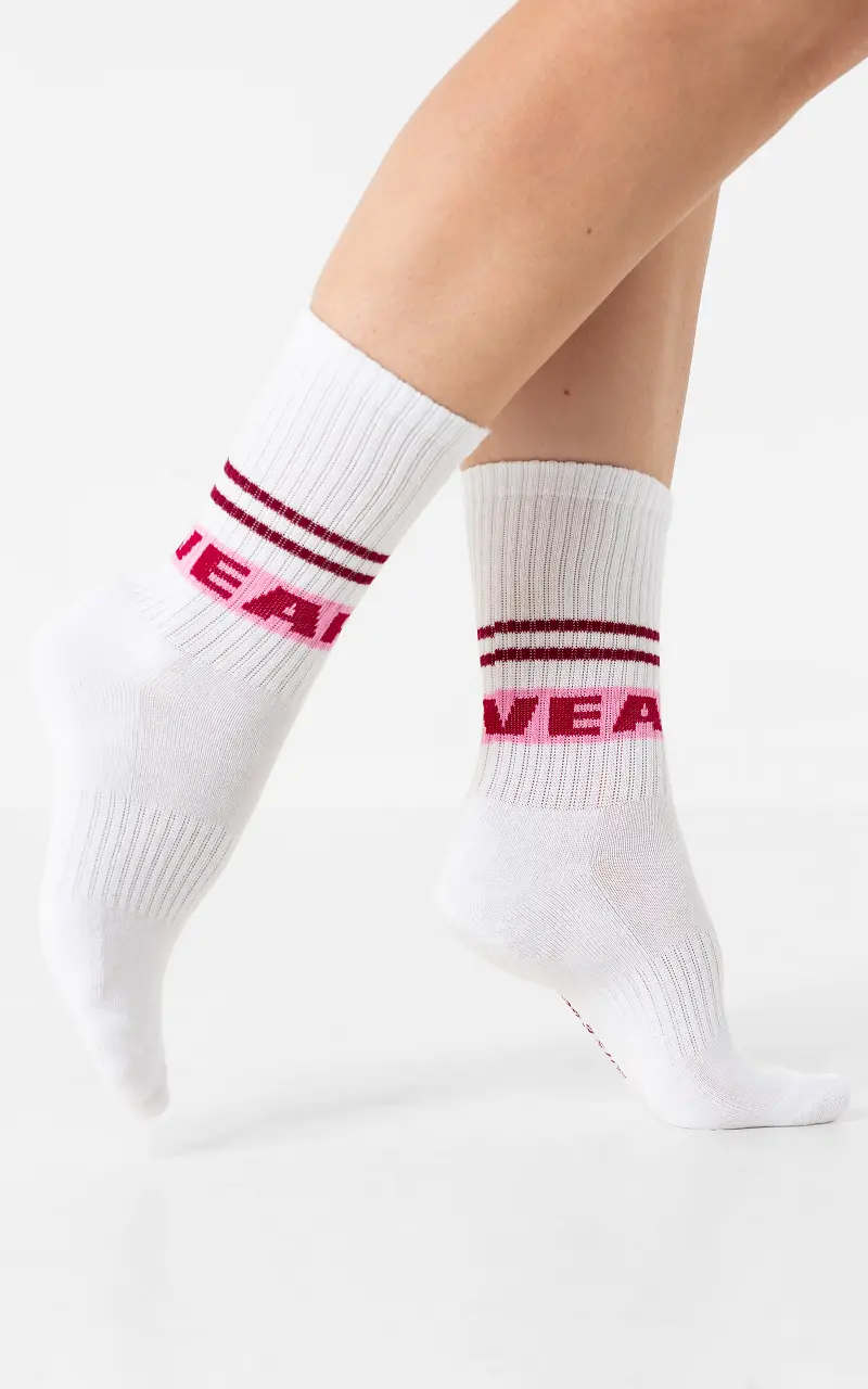 Chaussettes archive Blanc Rouge