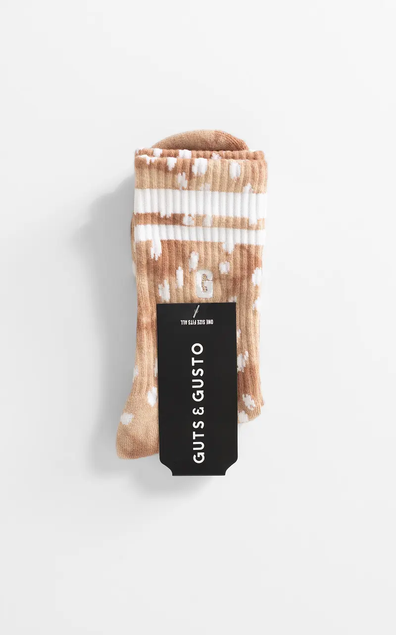 Sock bambi Brown White