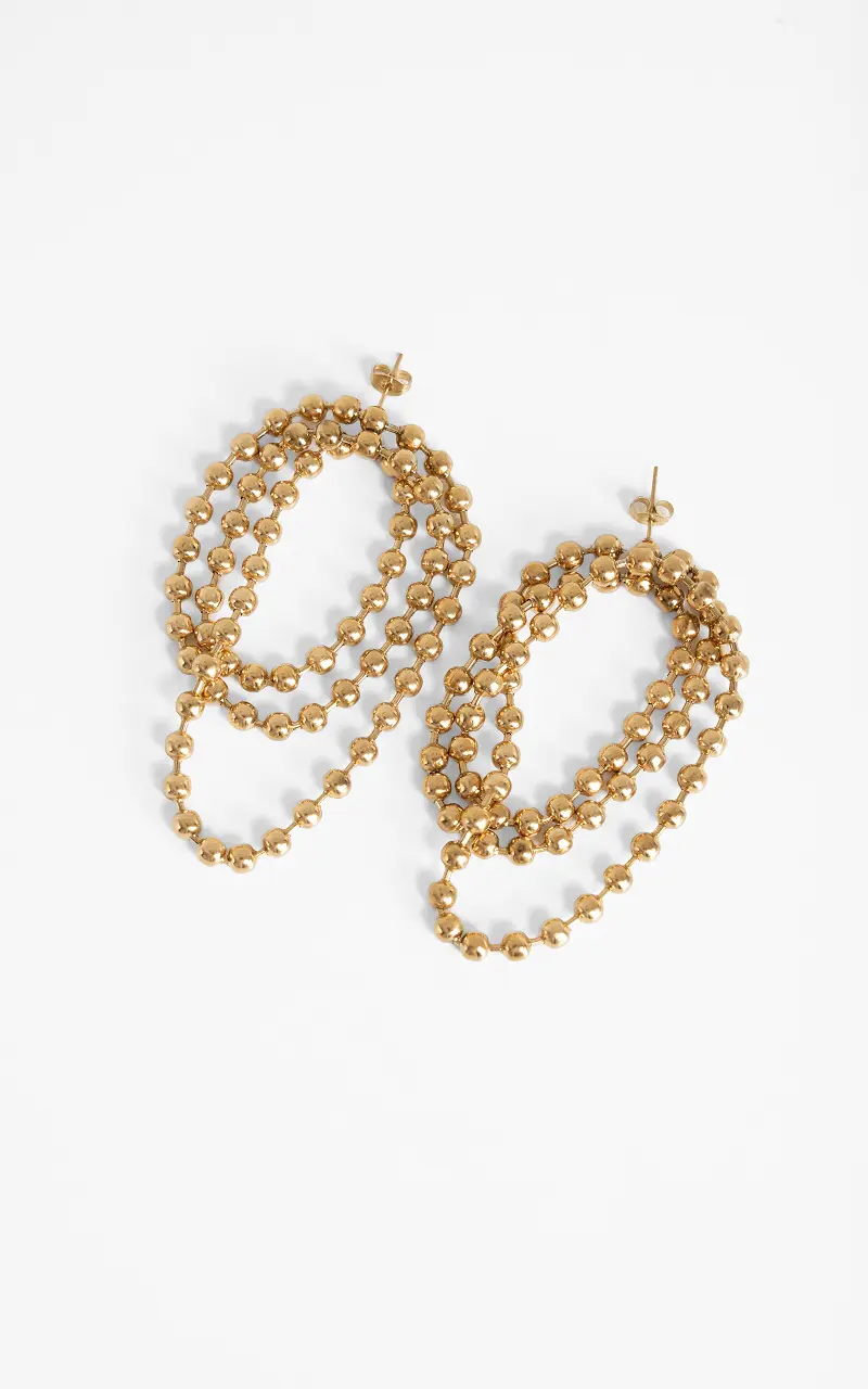 Chain earrings Gold