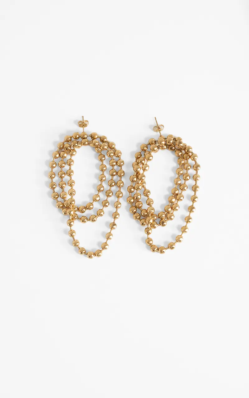 Chain earrings Gold