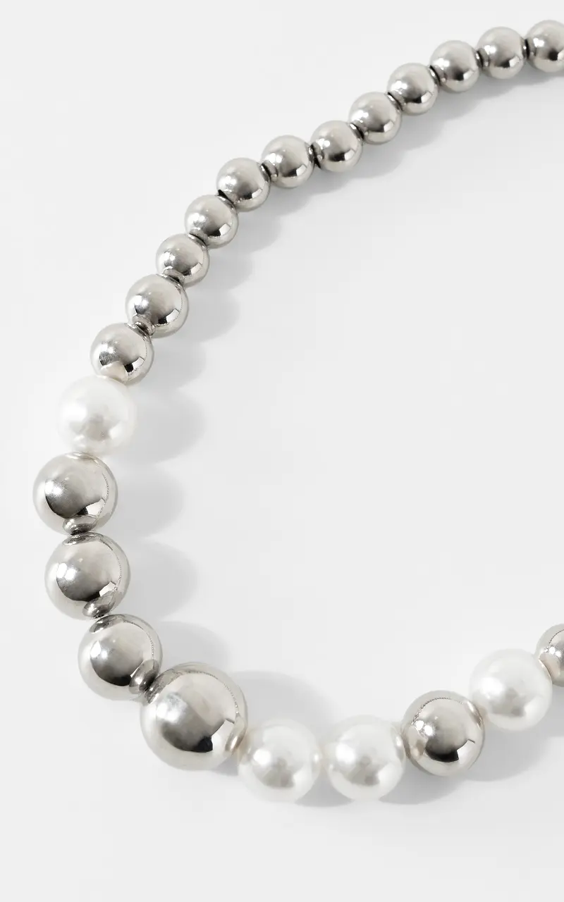 Collier de perles Argent