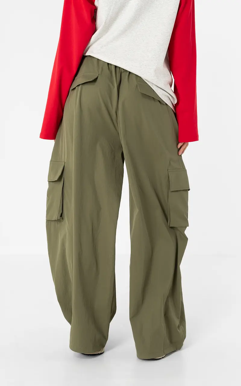 Cargo broek Kaki