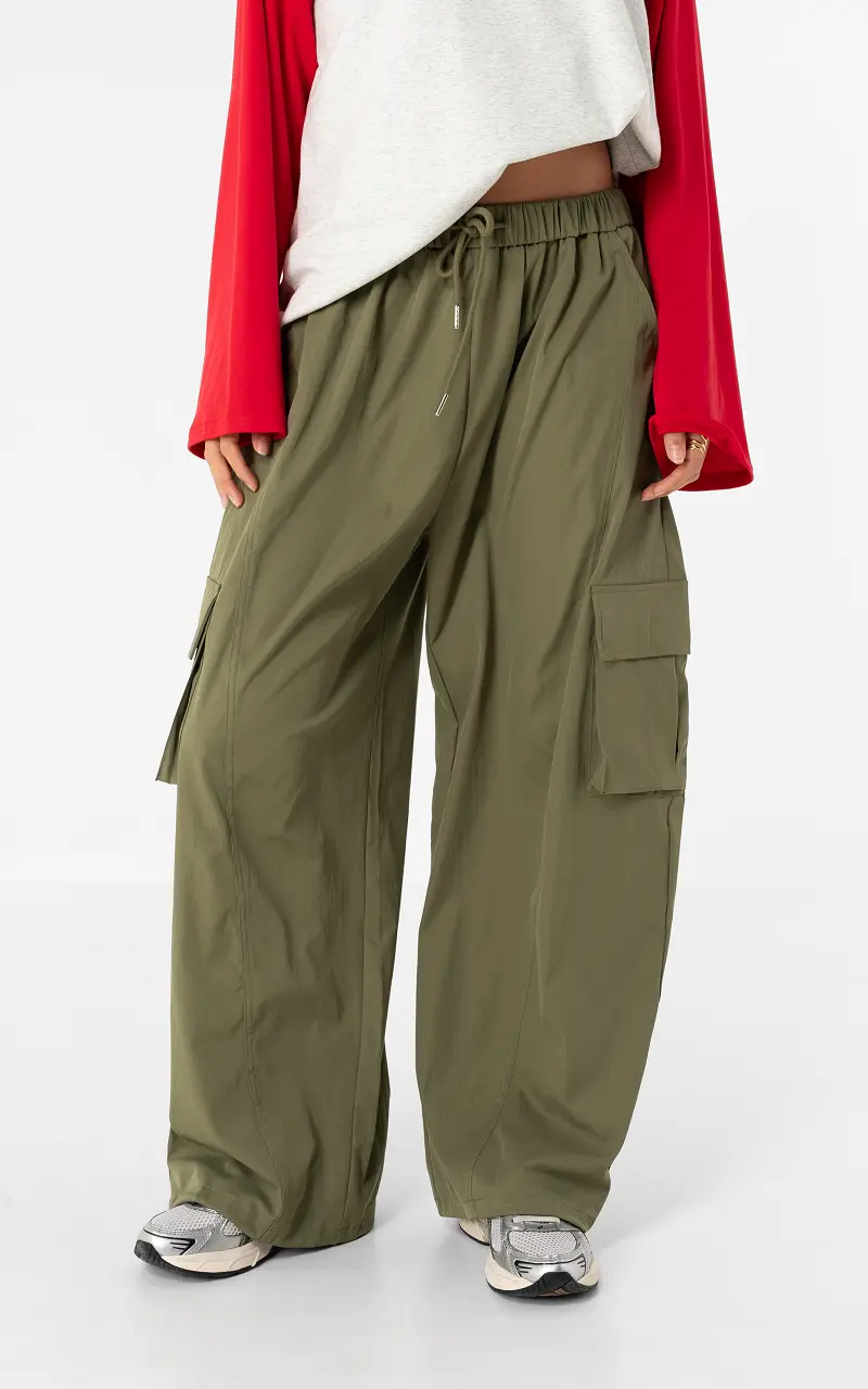 Cargo broek Kaki