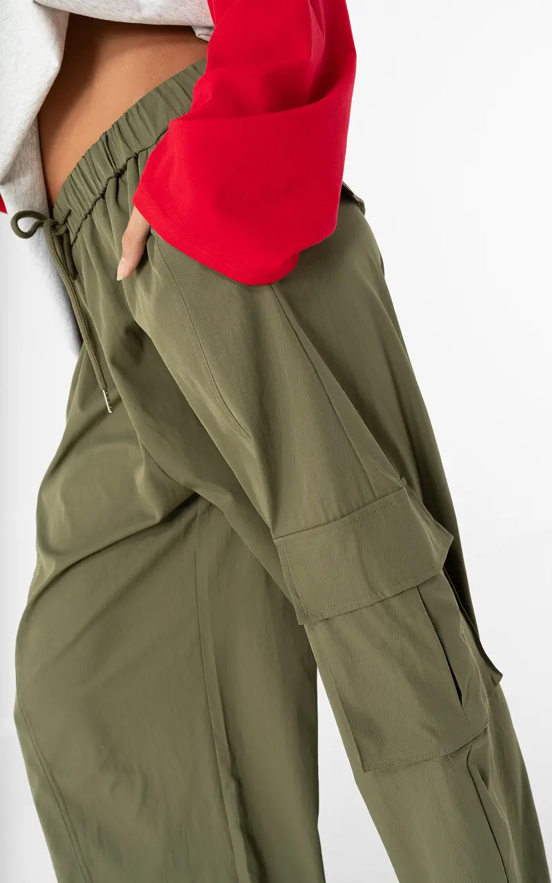 Cargo broek Kaki