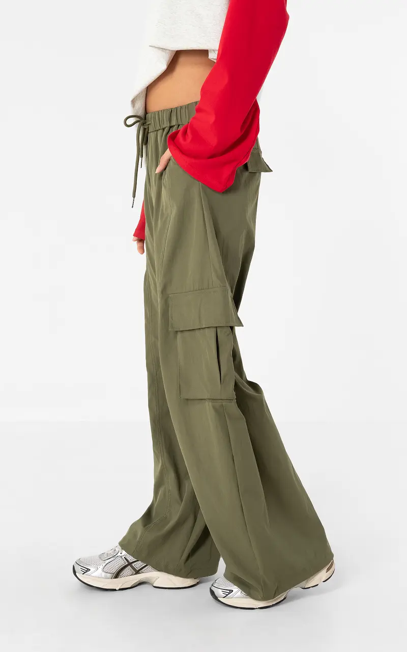 Cargo broek Kaki