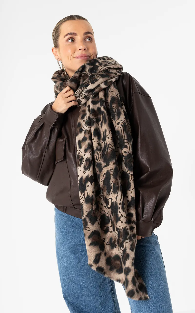 Leopard Schal Leopard