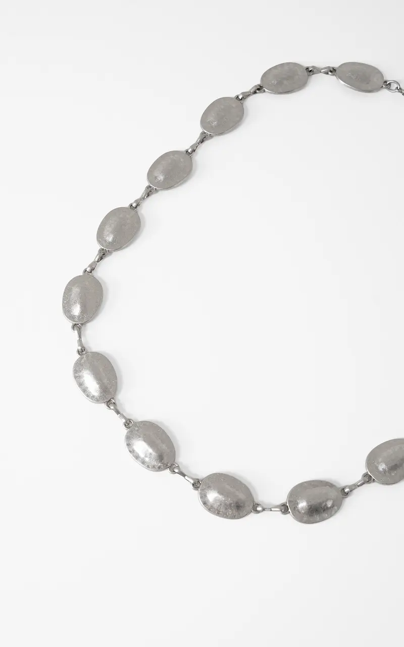 Ketting riem Zilver