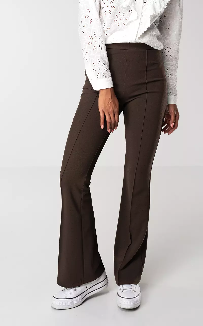 COS Slim-Fit Wool Trousers in DARK BROWN | Endource-vachngandaiphat.com.vn