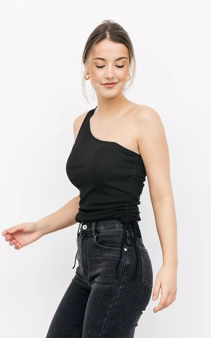 One shoulder top | Guts & Gusto | GUTSGUSTO.COM