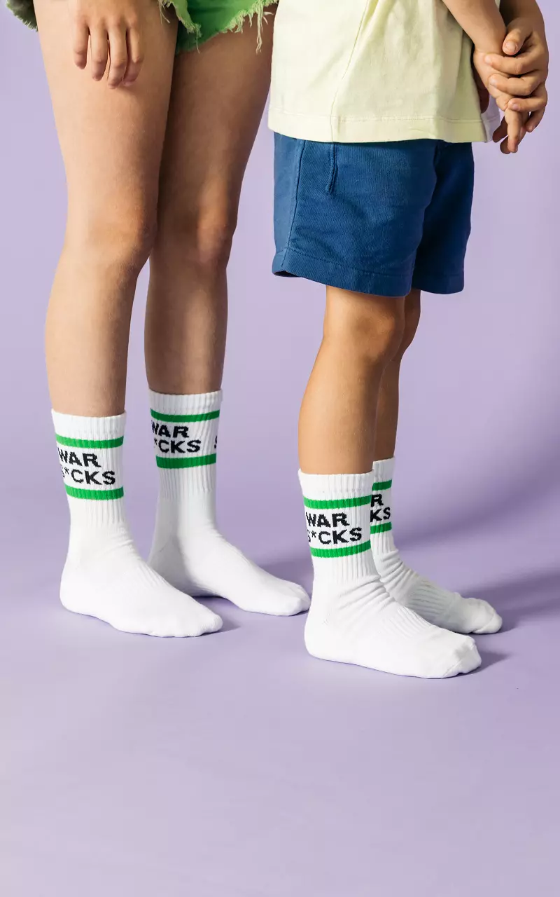 Sport socks War S*cks White Green
