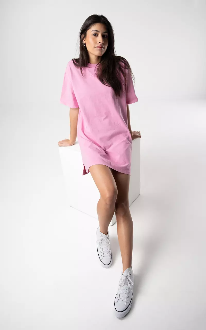 T-Shirt Kleid  Pink