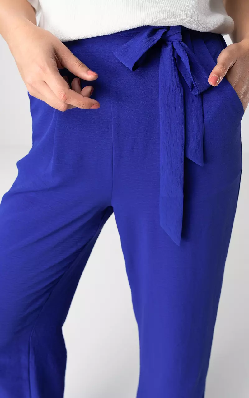 Women's Blue Trousers | Boden UK