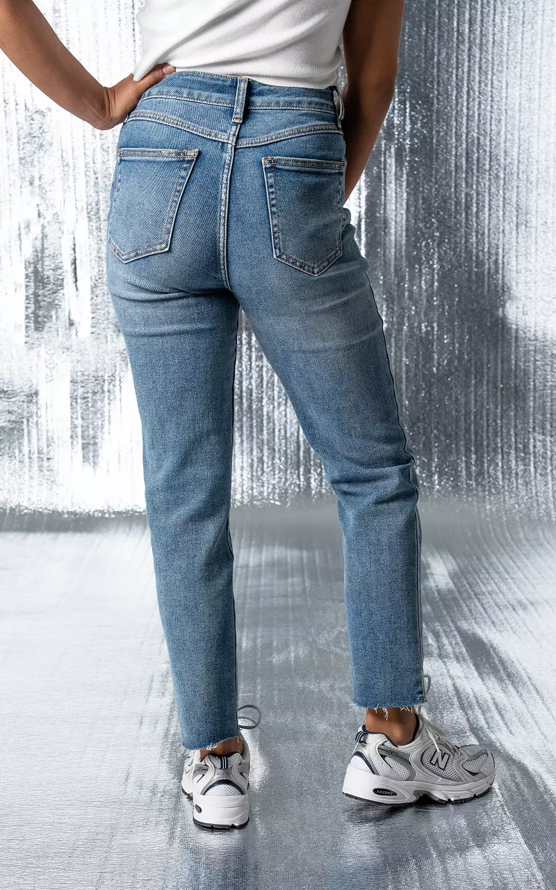 High-waist jeans, 5-pocket, Guts & Gusto