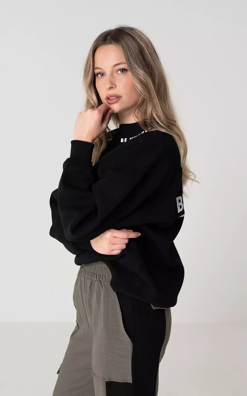 Crewneck sweater Black