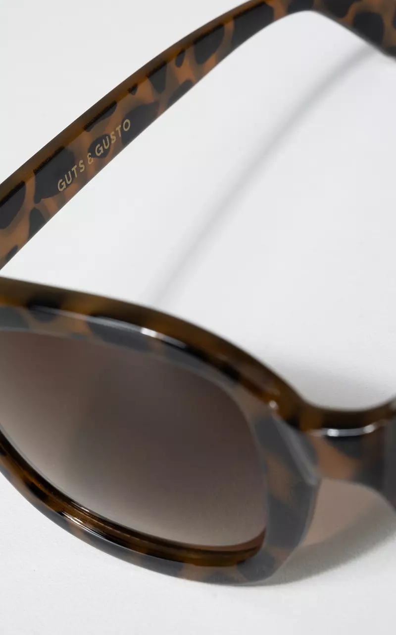 Tortoise brown sunglasses Dark Brown