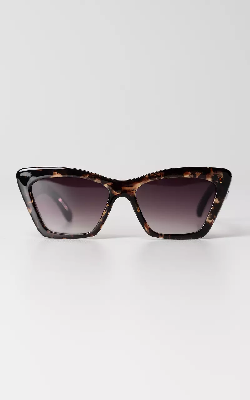 Cate-eye sunglasses Dark Brown