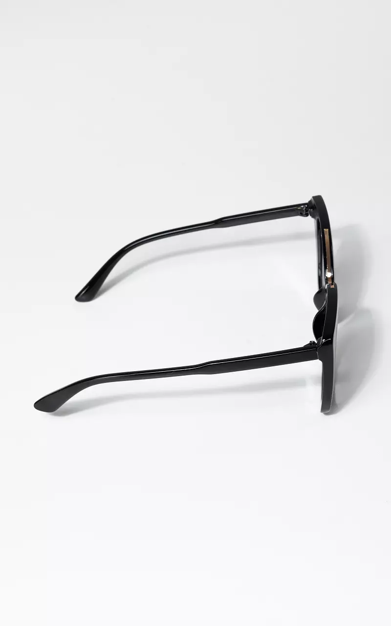 Zonnebril met gepolariseerde glazen Zwart