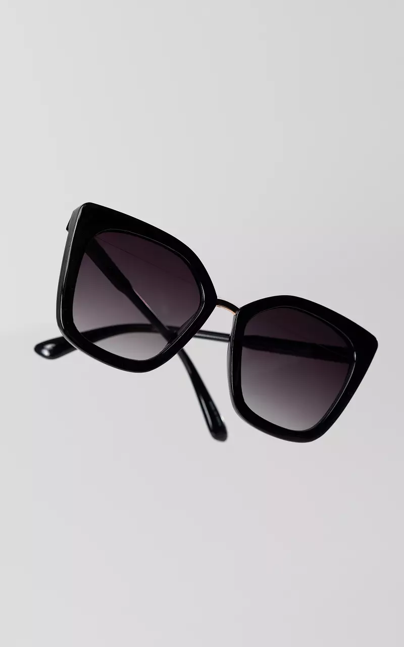 Sonnenbrille mit polarisierten Gläsern Schwarz