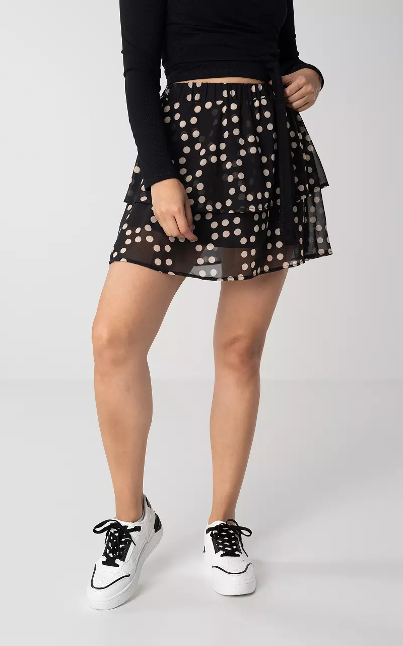 Polka dot 2024 layered skirt