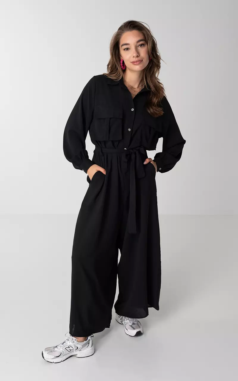 Loose fitting store black jumpsuit