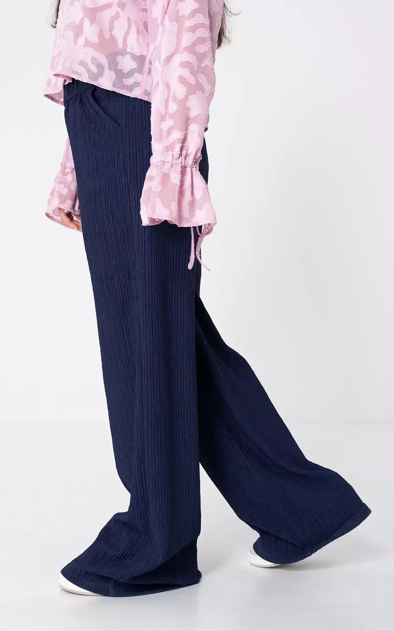 Loose-fitting pants Dark Blue