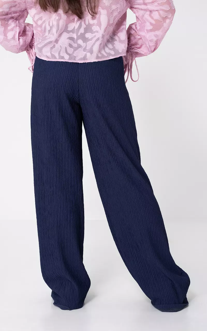 Loose-fitting pants Dark Blue