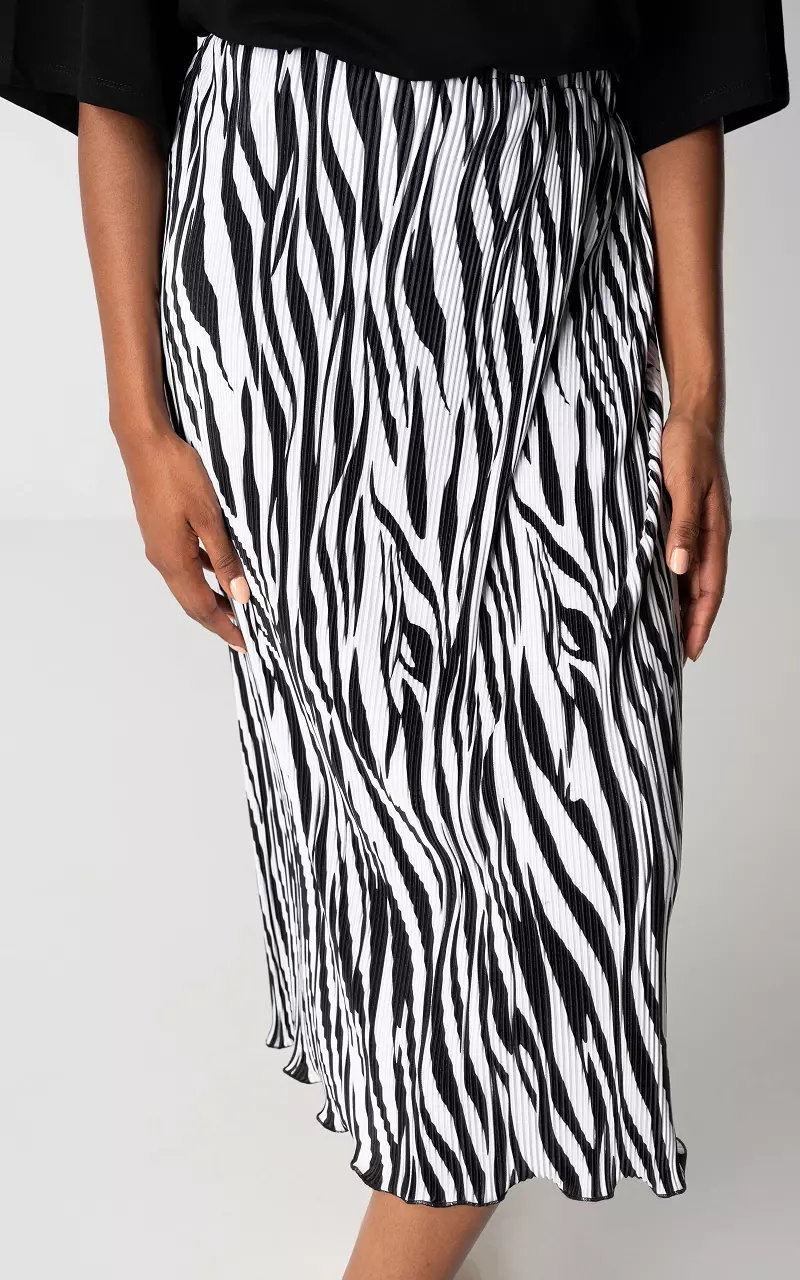 Rok met zebra print Guts Gusto GUTSGUSTO.COM