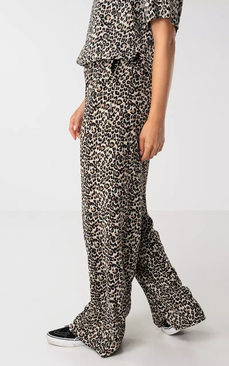 DOLCE & GABBANA SS97 Leopard Print Dress Pants Trousers S M 44 Animal  Vintage