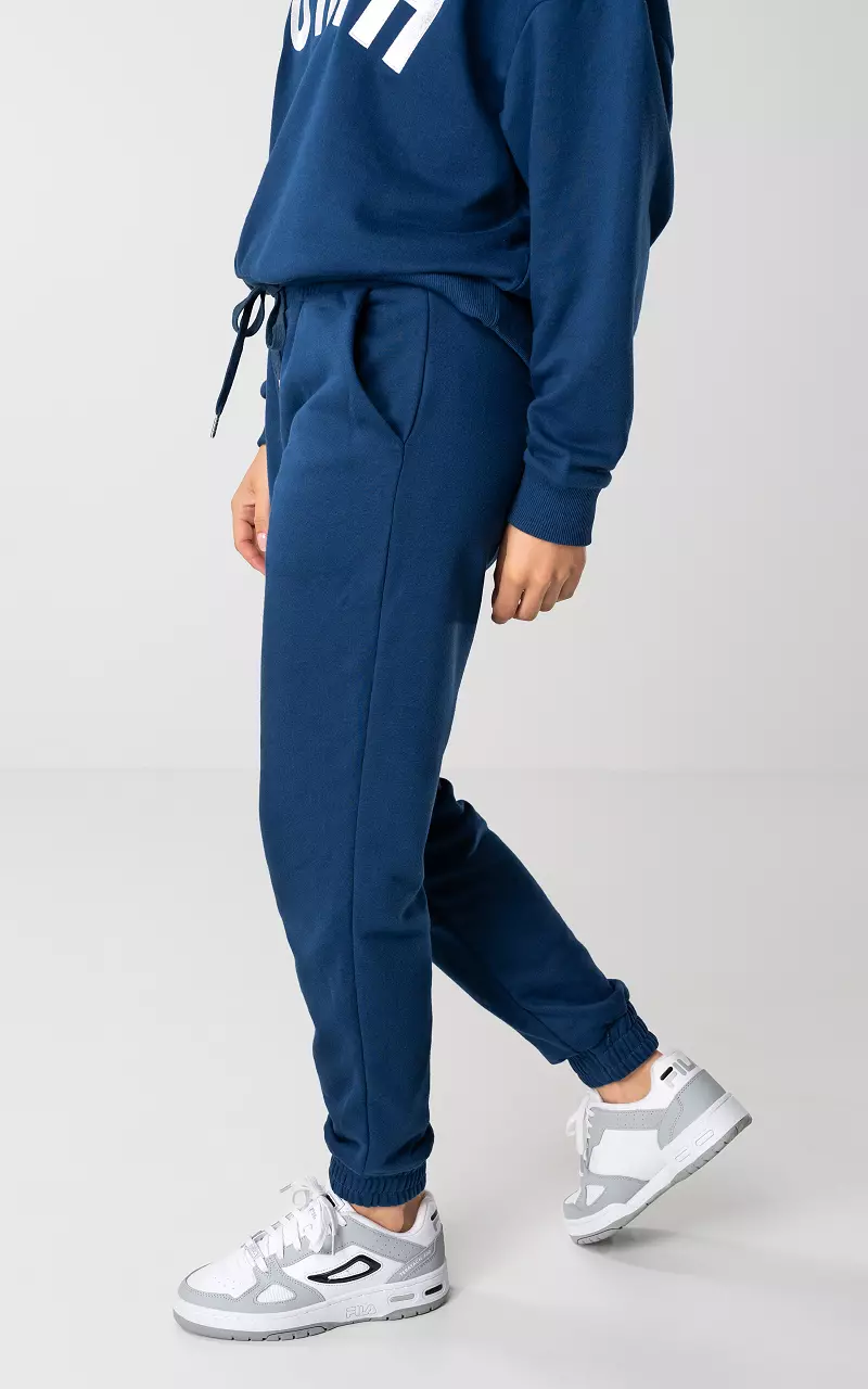 Basic joggers with pockets Dark Blue