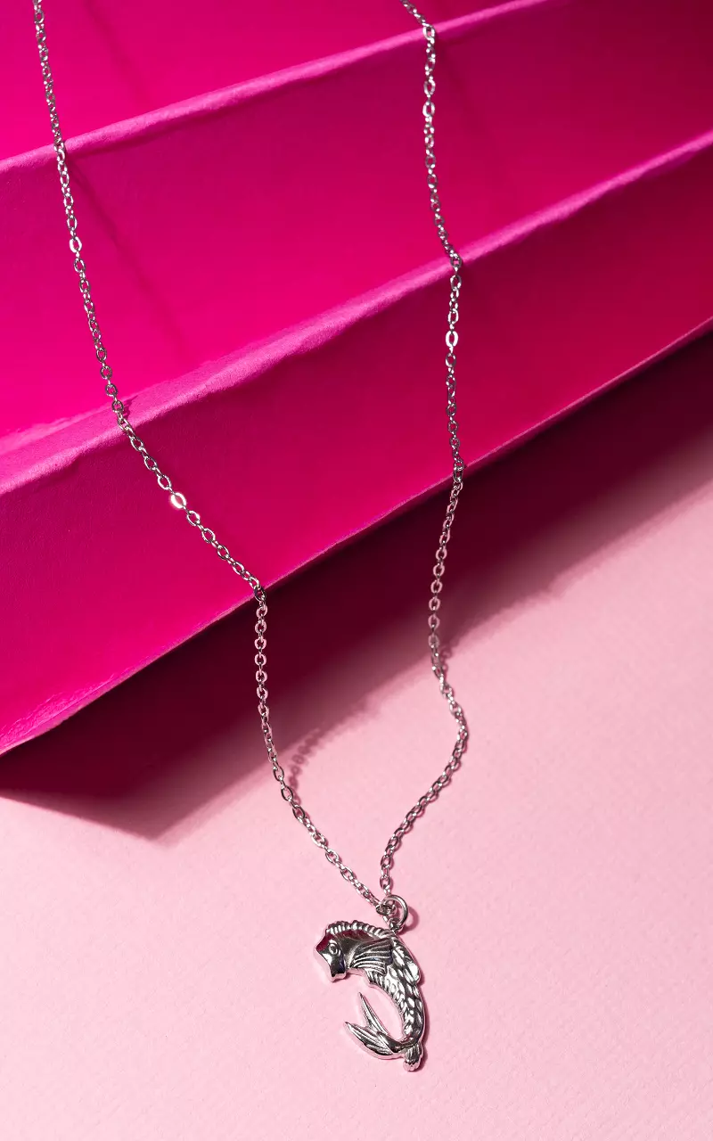 Collier réglable en acier inoxydable Argent