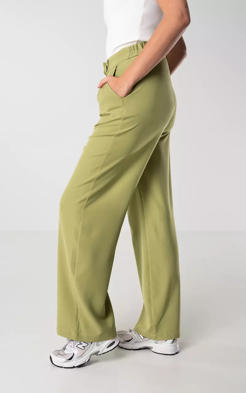 Sass & Bide Love Or Lustre Relaxed Fit Pant In Neon Green