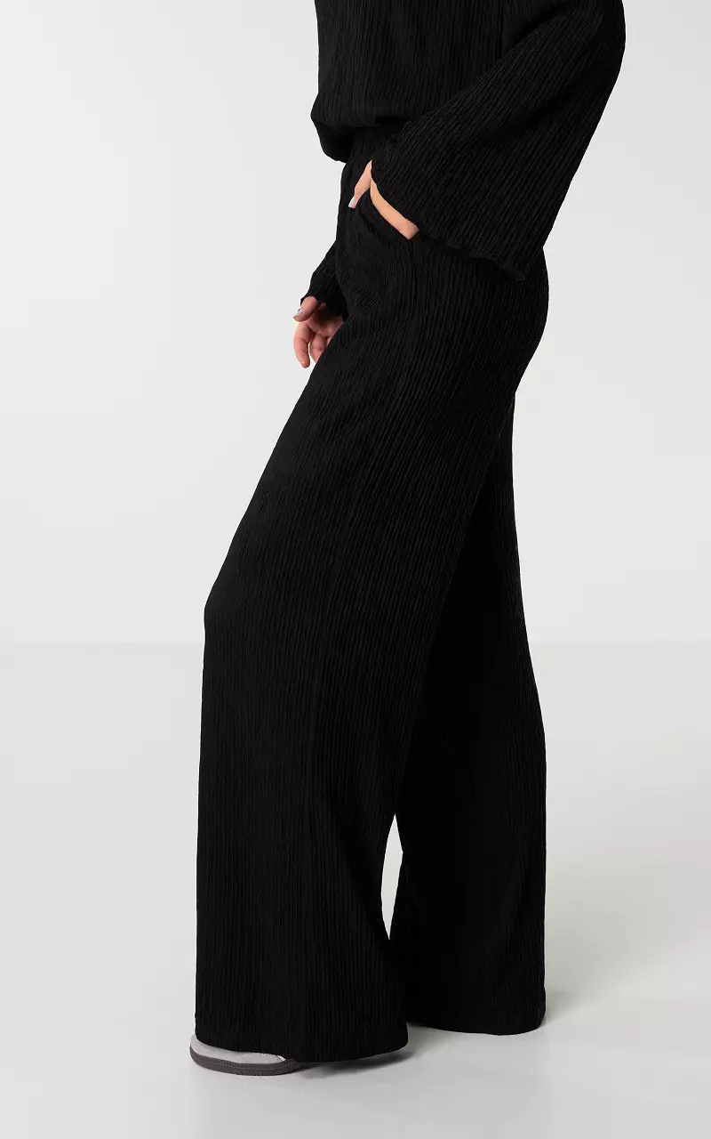 Loose-fitting pants Black