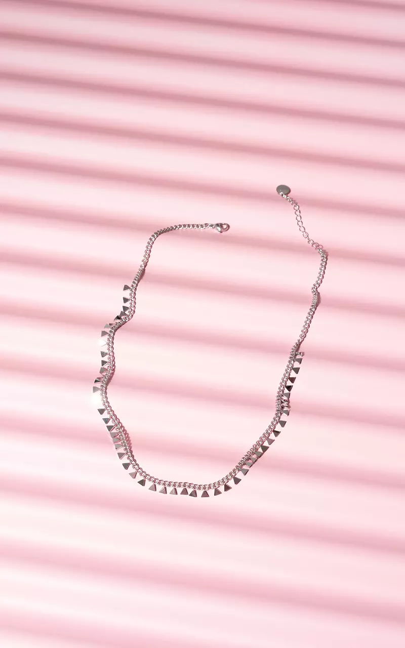 Verstelbare ketting Zilver