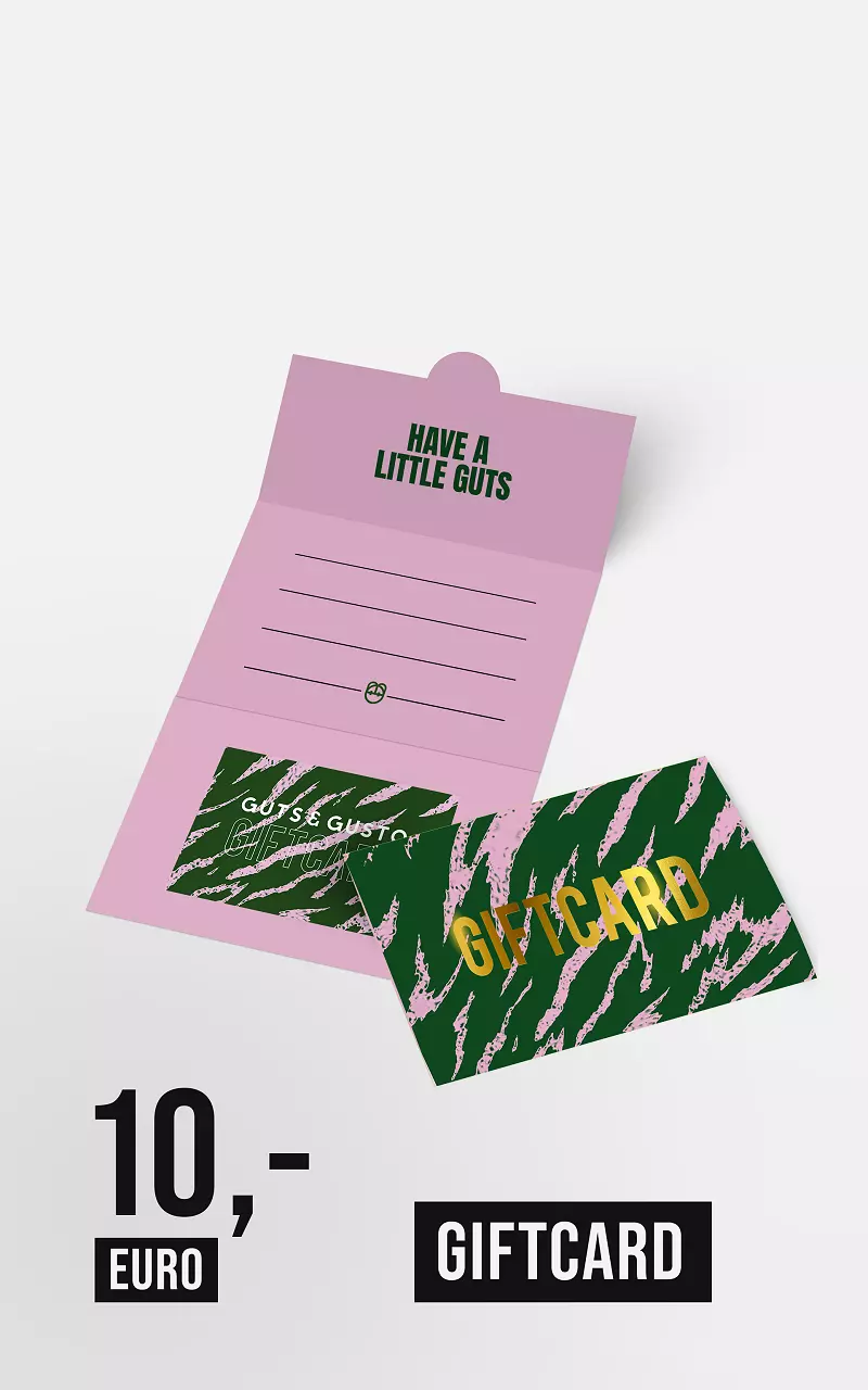 Gift card worth €10 Pink Green