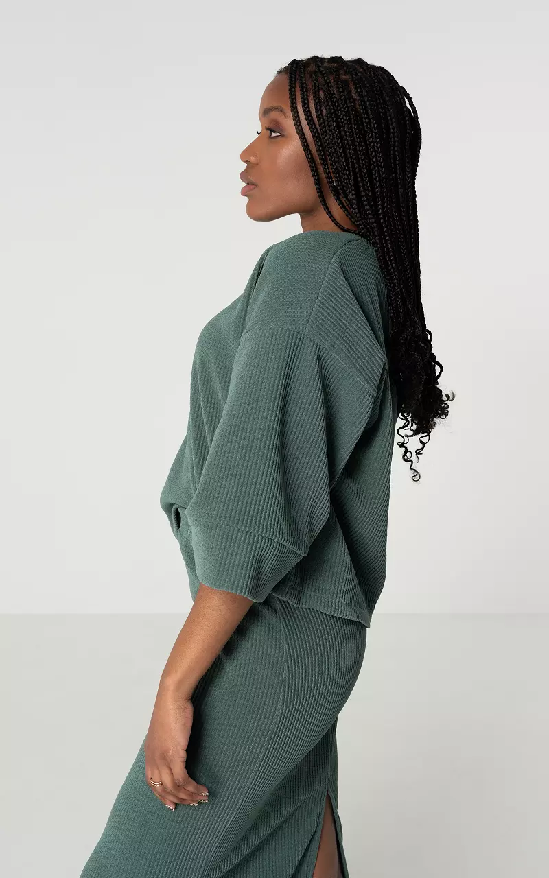 Top with Wide Sleeves