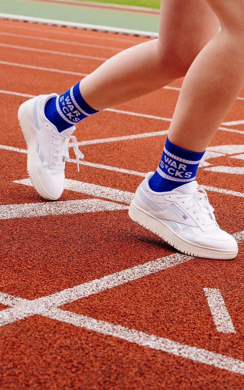 Sport socks War S*cks Cobalt Blue White