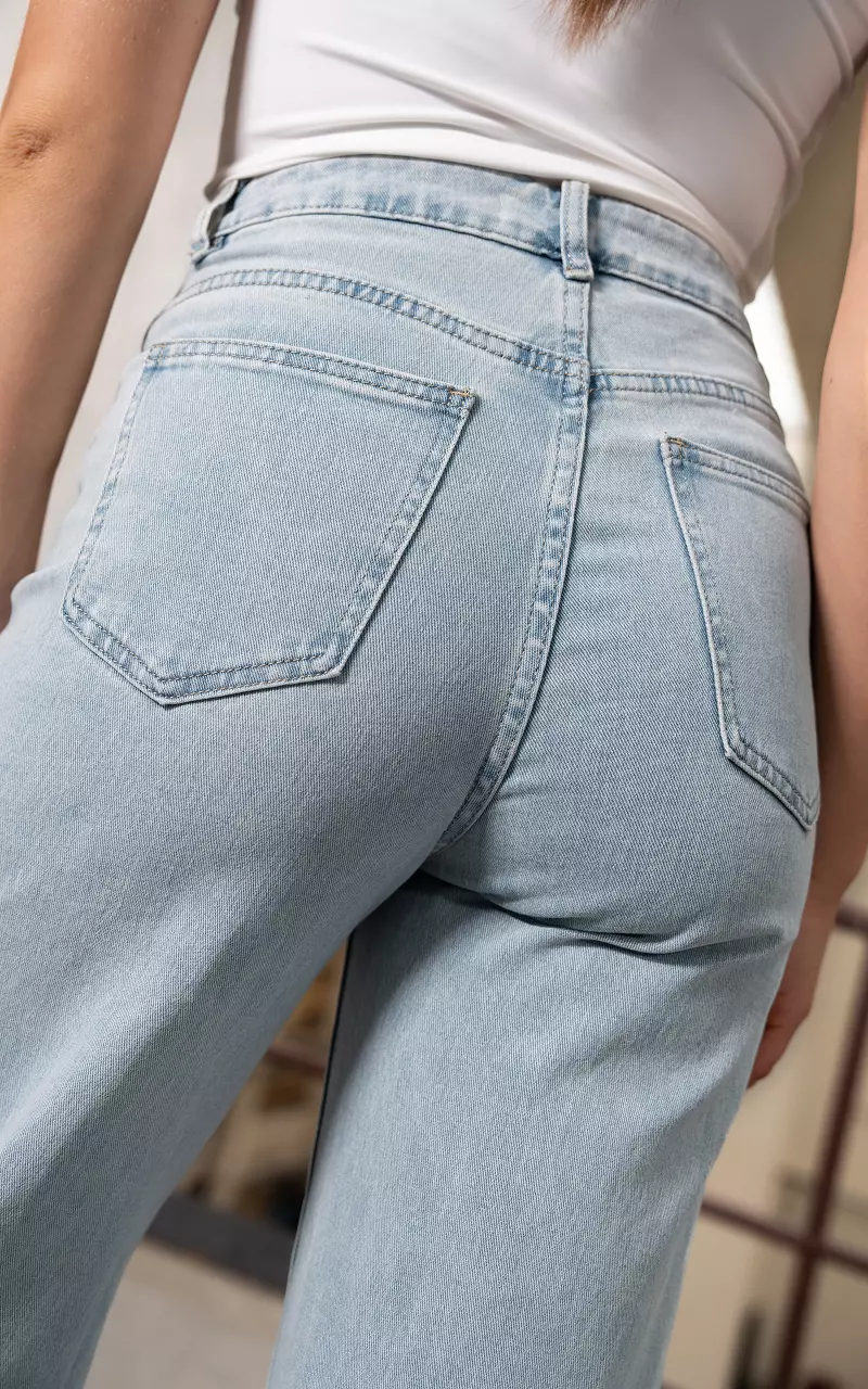 Wide leg jeans Light Blue